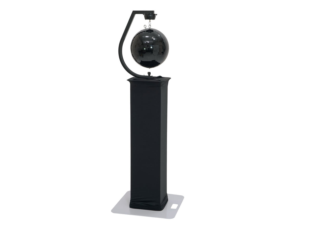 Holder with motor for mirror balls up to 50cm (Black)