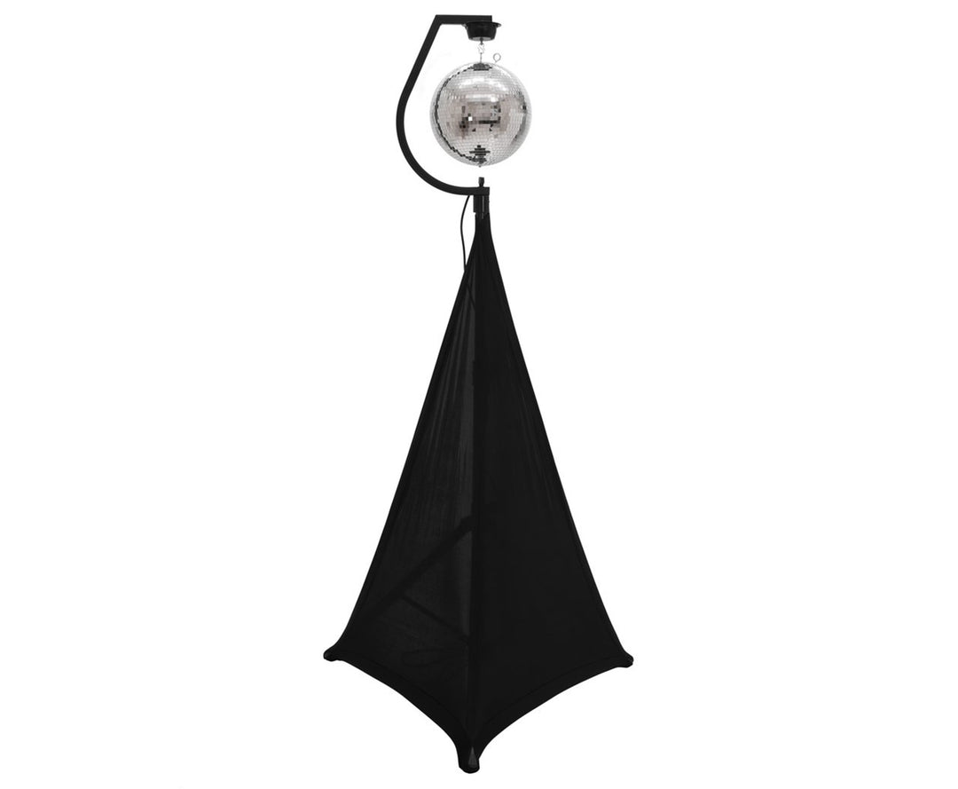 Halter mit Motor für Spiegelkugeln bis 50cm (Schwarz)