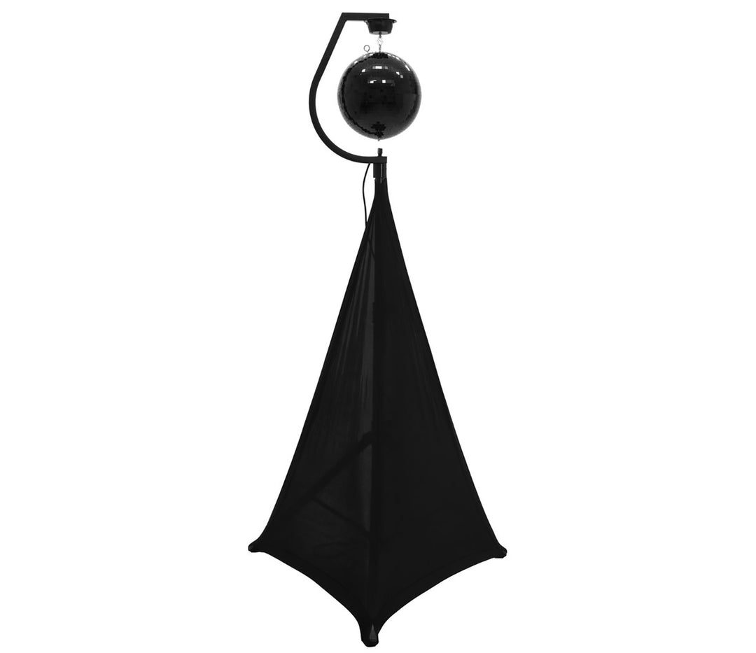 Halter mit Motor für Spiegelkugeln bis 50cm (Schwarz)