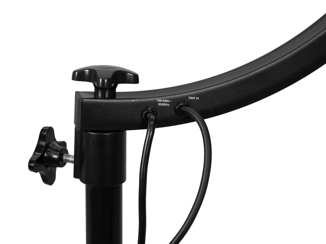 EUROLITE Ständerhalterung PRO mit DMX-Motor für Spiegelkugeln bis 50cm bk
