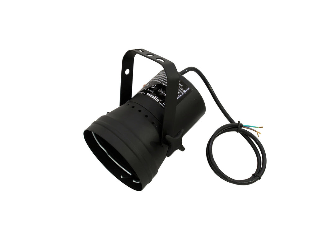 EUROLITE T-36 Punktstrahler mit Kabel, schwarz
