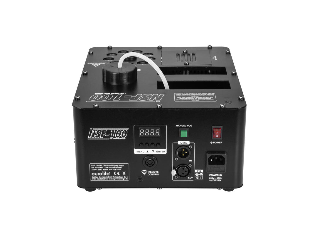 EUROLITE NSF-100 LED DMX Hybrid-Sprühnebelmaschine