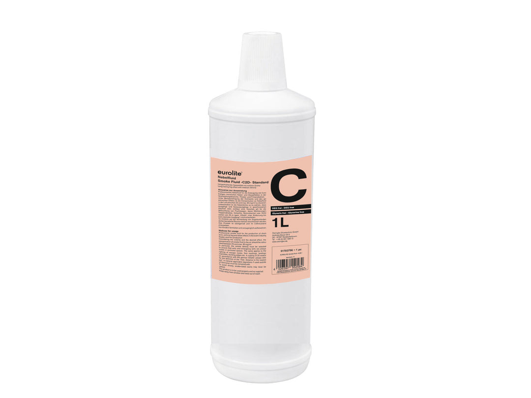 EUROLITE SMOKE FLUID -C2D- Standard, 1l Rauchfluid