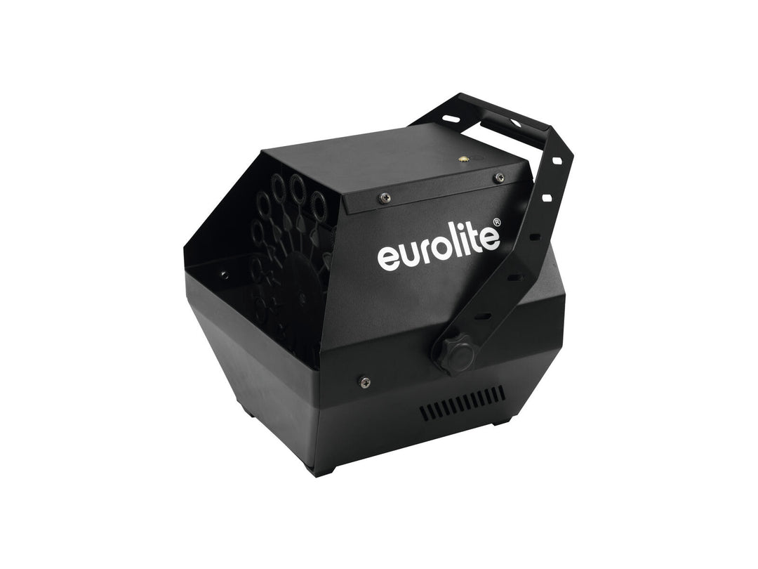 EUROLITE Set B-90 Seifenblasenmaschine schwarz + Seifenblasenfluid 1l