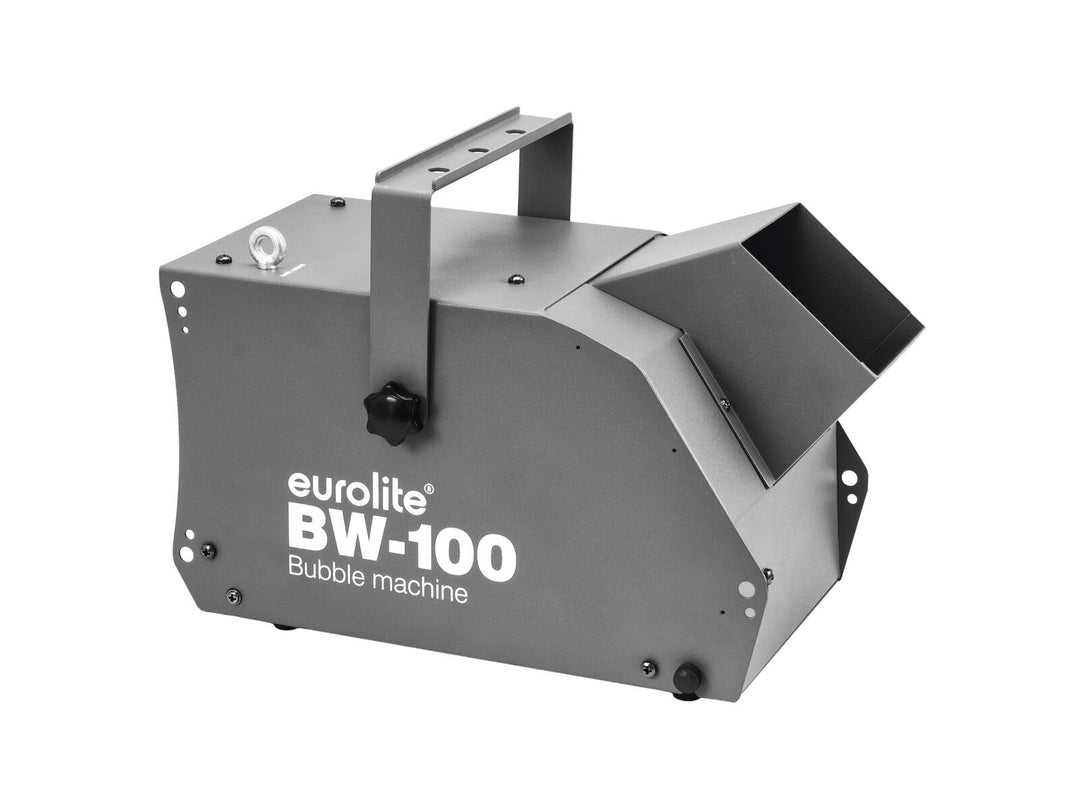 EUROLITE Set BW-100 Seifenblasenmaschine + Seifenblasenflüssigkeit 1l