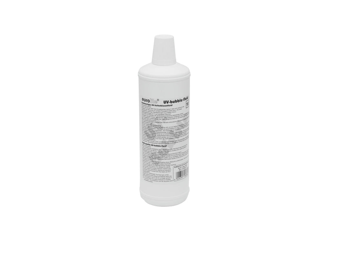 EUROLITE UV-Bubble Fluid 1l blau