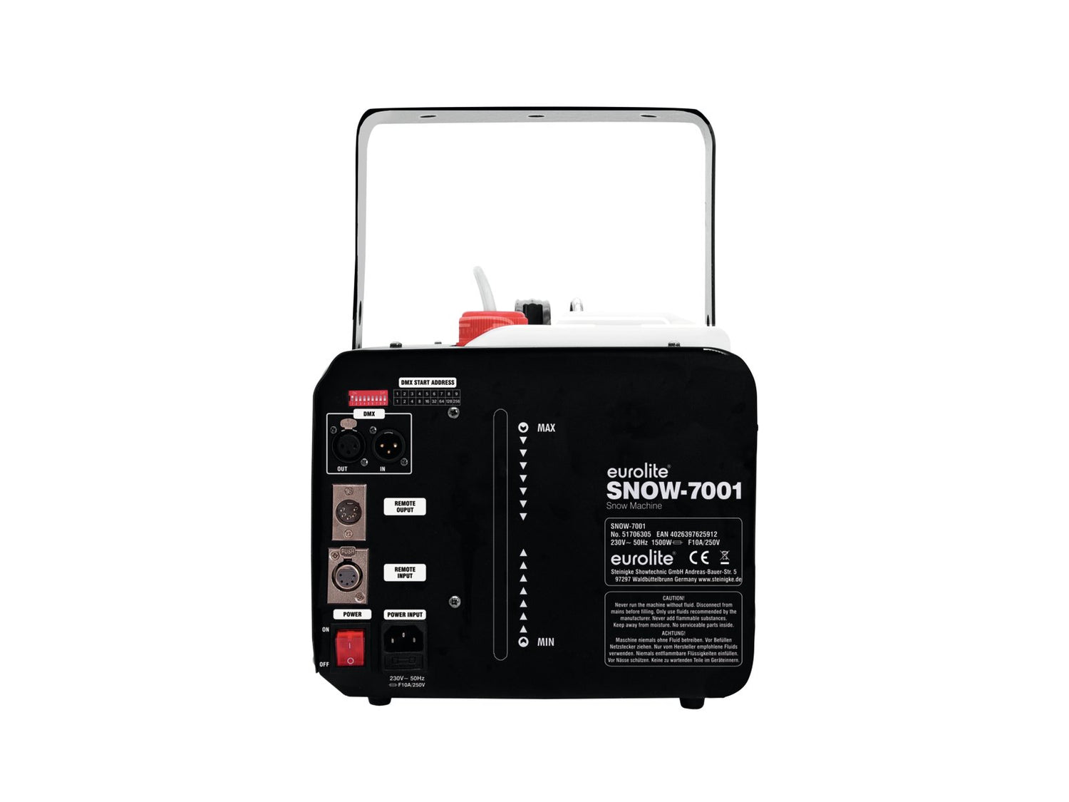 EUROLITE Snow 7001 Snow Machine with DMX