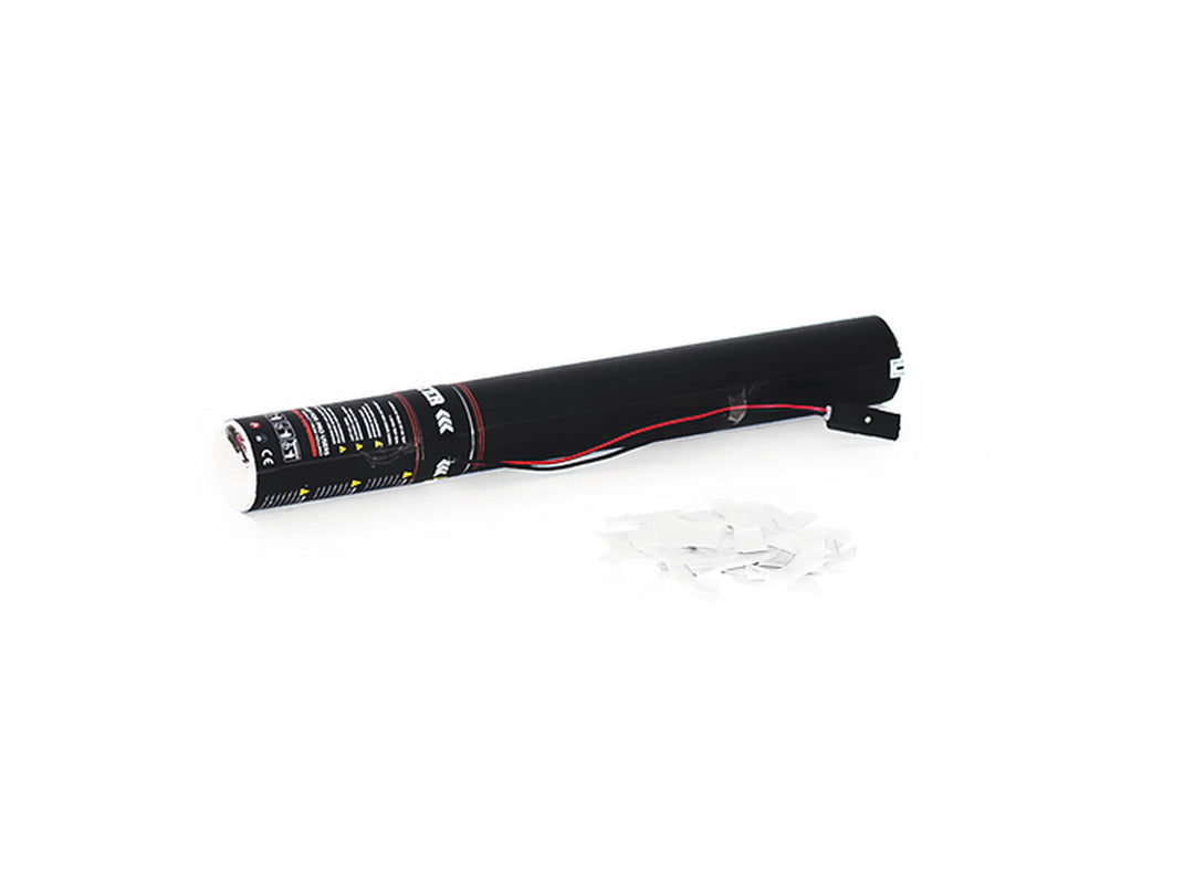 TCM FX Elektrische Konfettikanone 50cm, weiß