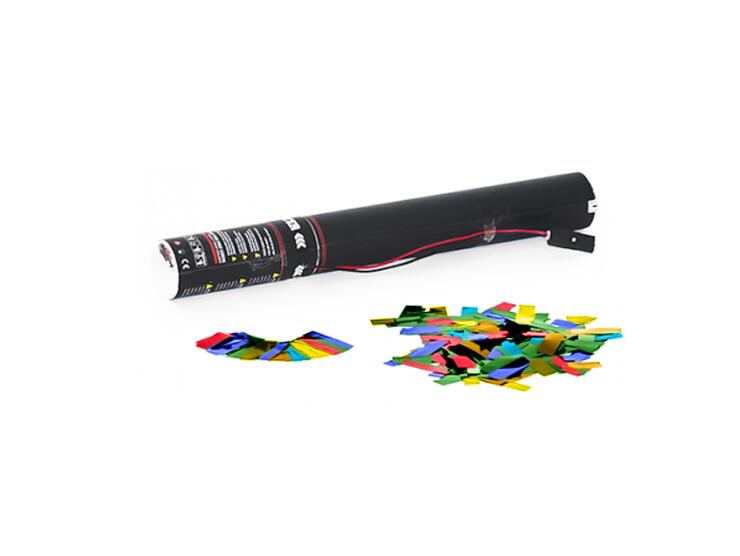TCM FX Electric Confetti Cannon 50cm, mehrfarbig metallic
