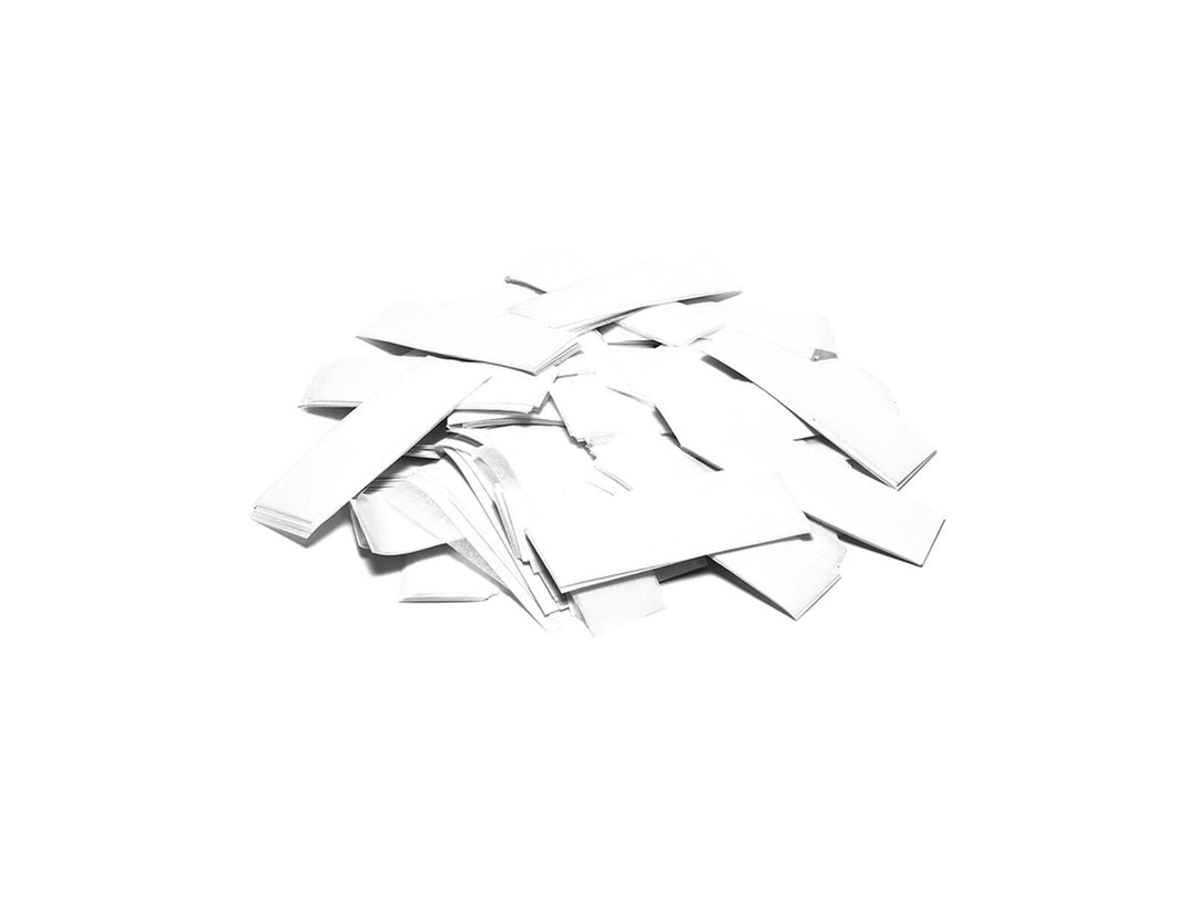 TCM FX Slowfall-Konfetti rechteckig 55x18mm, weiß, 1kg