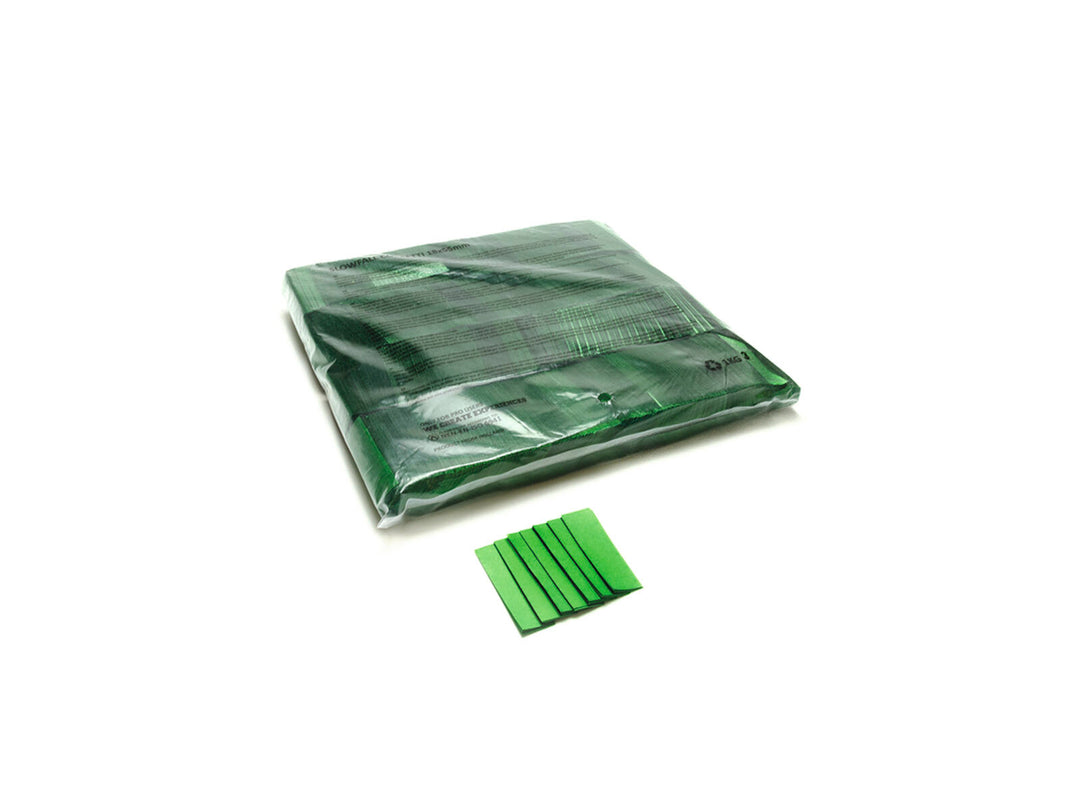 TCM FX Slowfall Confetti rechteckig 55x18mm, dunkelgrün, 1kg