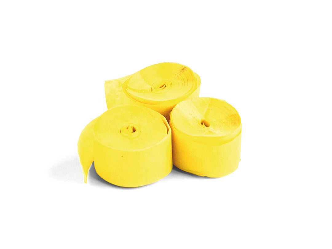 TCM FX Slowfall Streamers 10mx1.5cm, gelb, 32x