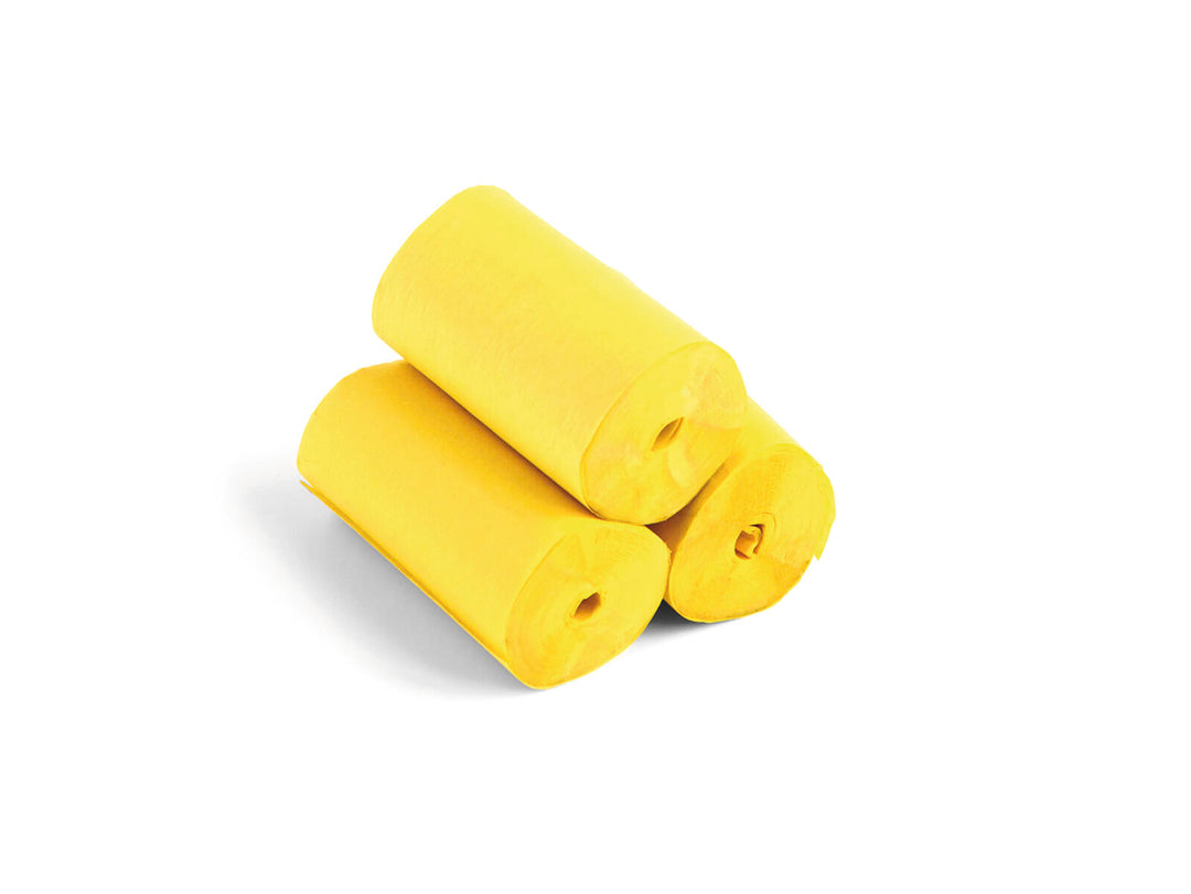 TCM FX Slowfall Streamers 10mx5cm, gelb, 10x