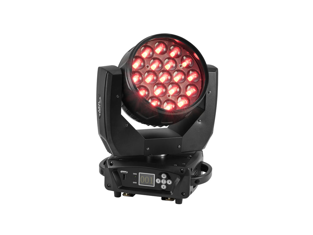 EUROLITE Set 4x LED TMH-X4 + Case mit Rollen