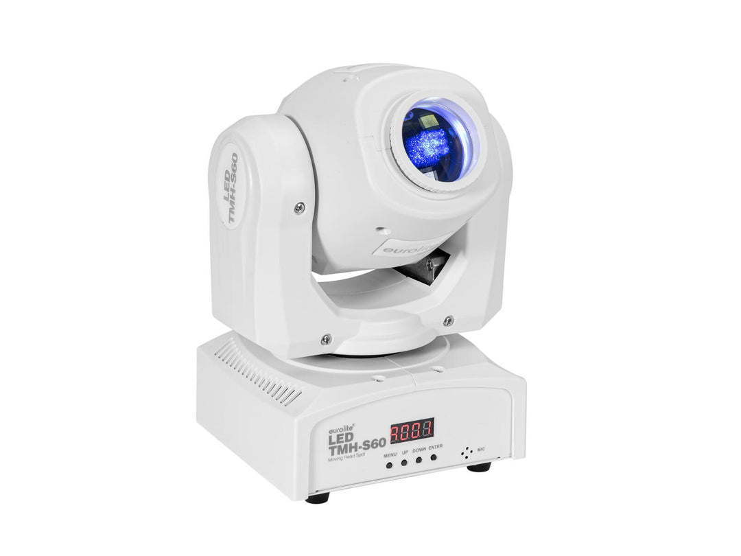EUROLITE Set 4x LED TMH-S60 Moving Head Spot wh + Koffer