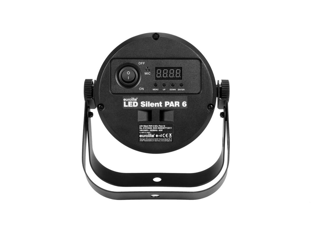 EUROLITE LED Silent Par 6 QCL Boden bk