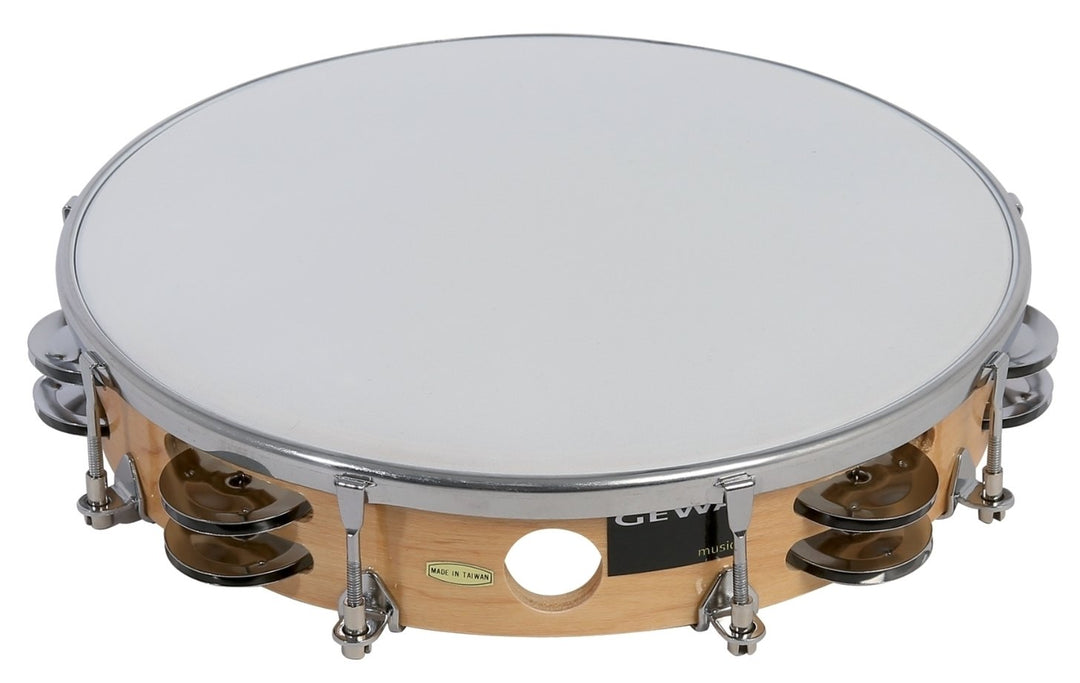 GEWA Tamburin Traditional mit Schellen - 10"