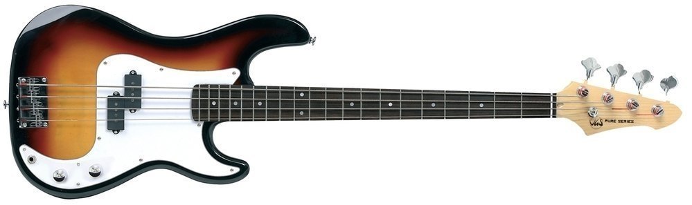 VGS RCB-100 e-bass, 3-Tone Sunburst
