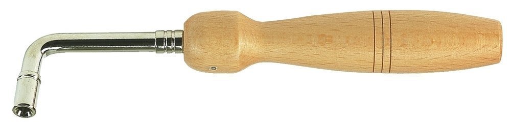 GEWA Stimmschlüssel für Harfenzithern, 5,5 mm, L-Griff aus Buche