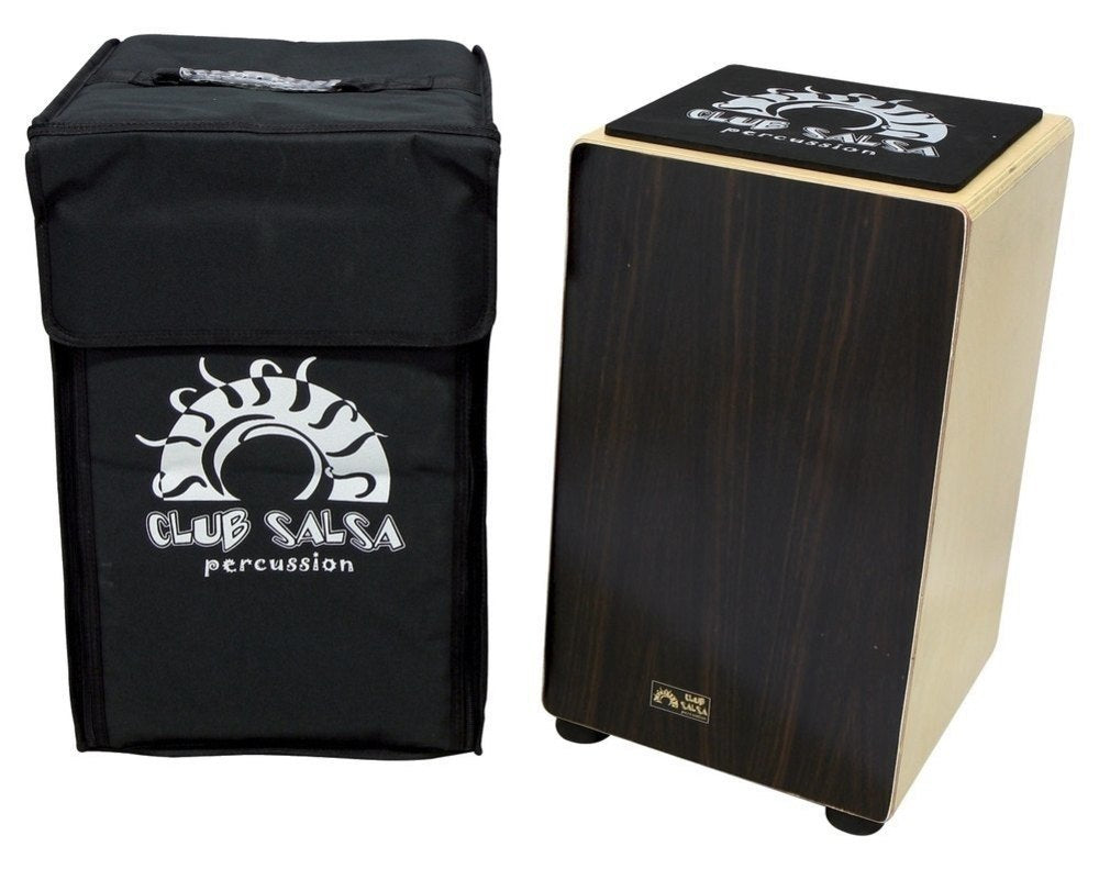 GEWA Club Salsa Cajon aus Birke mit Front aus Ebenholz