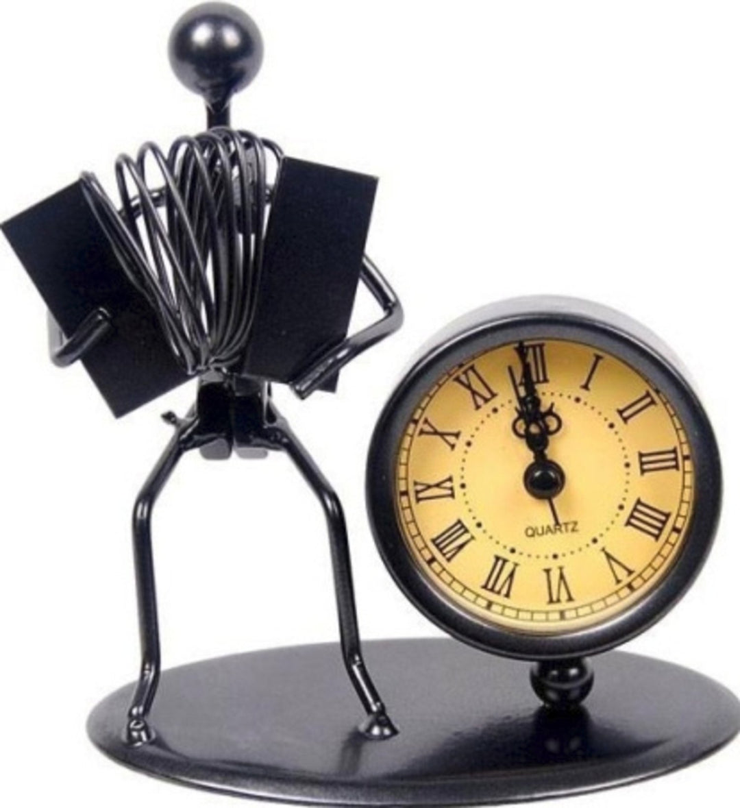 GEWA Skulptur mit Uhr - Akkordeon