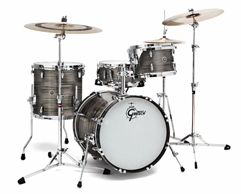 Gretsch USA Brooklyn bassdrum 24" x 14", Grey Oyster