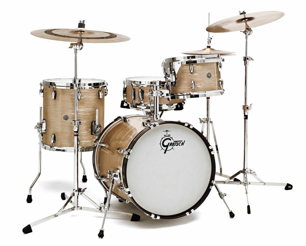 Gretsch USA Brooklyn bassdrum 24" x 18", Cream Oyster