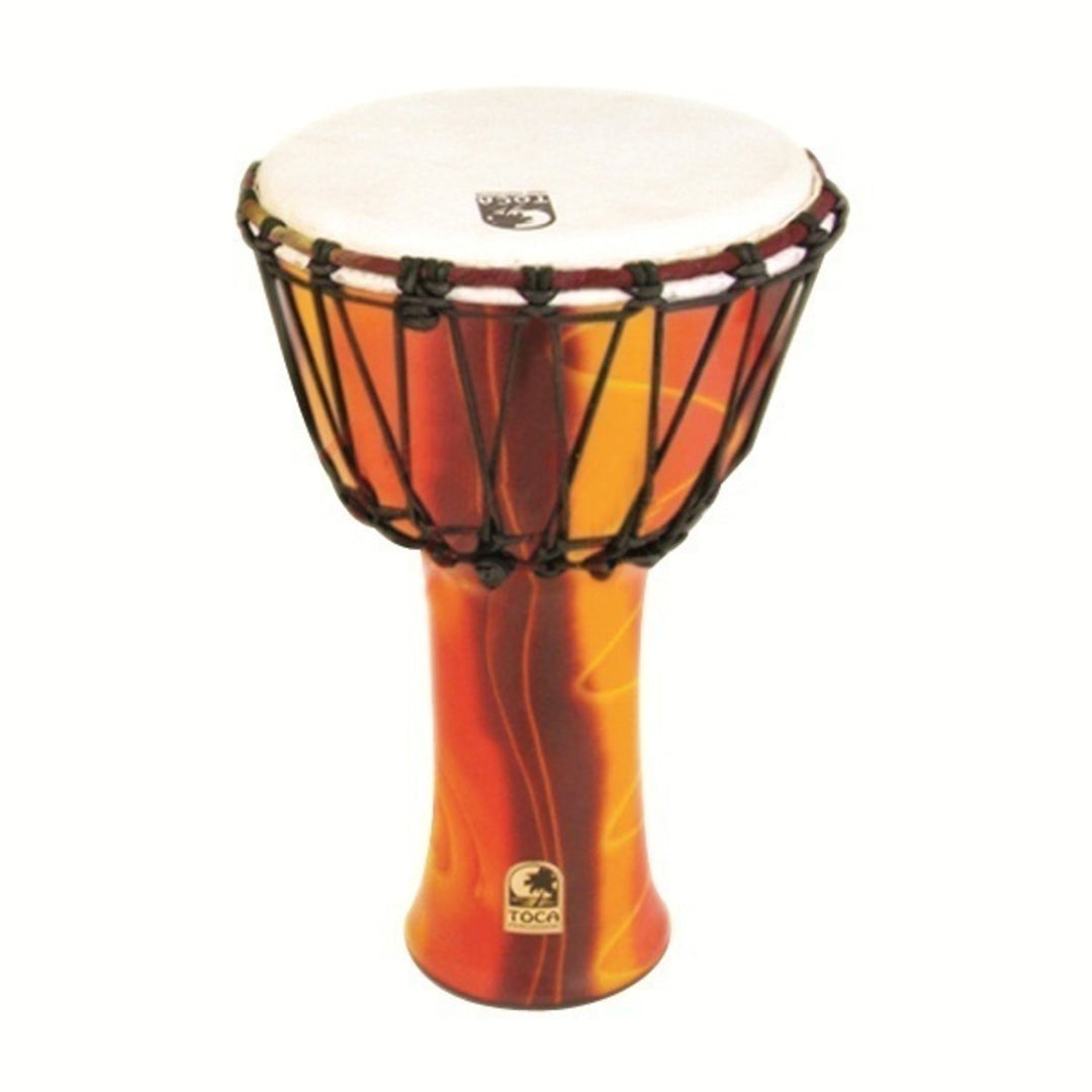 Toca Djembe Freestyle Rope Tuned - African Sunset (SFDJ-10AFS)