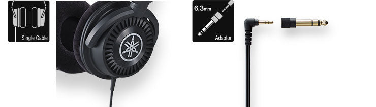 Yamaha HPH-150 Open-air headphone, black