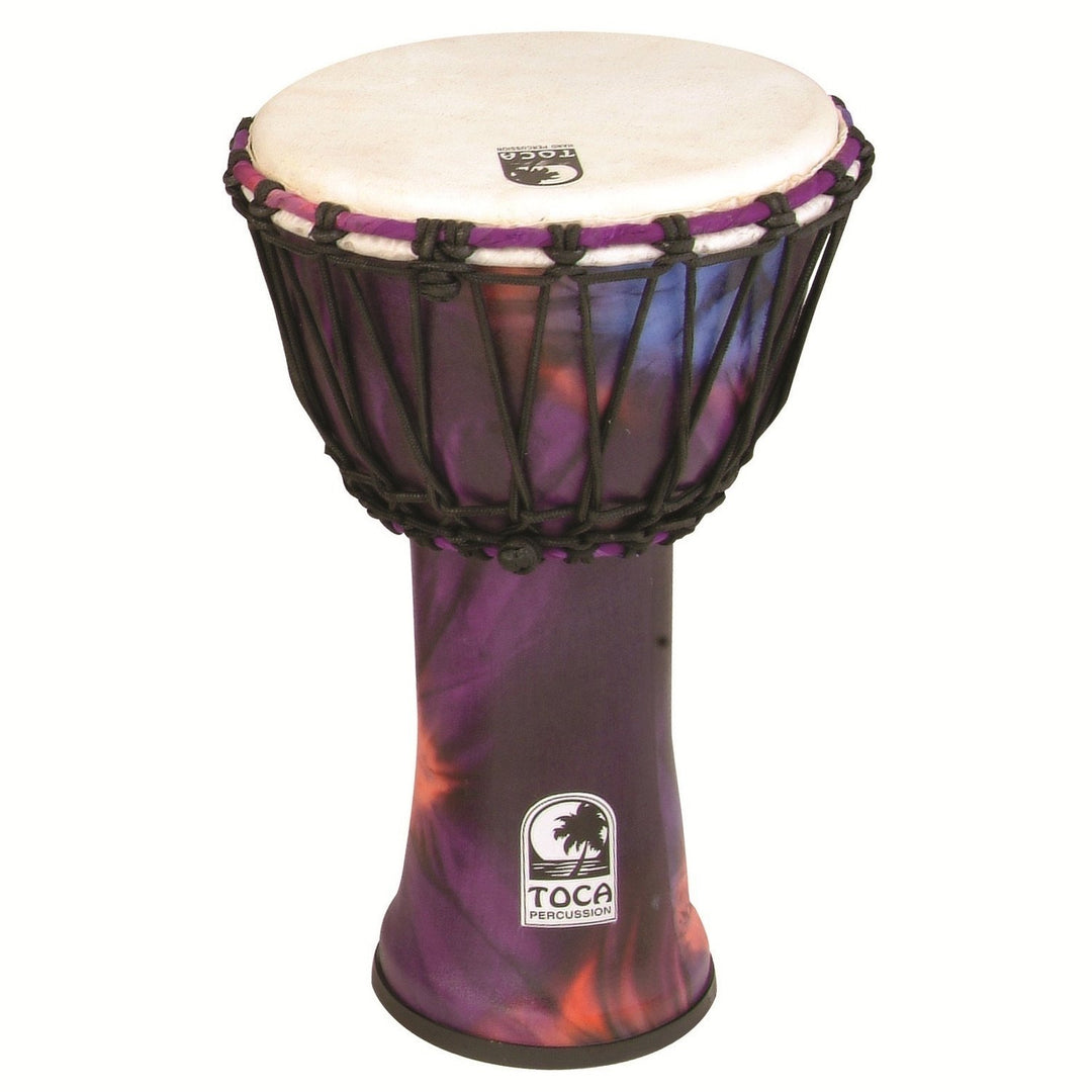 Toca Djembe Freestyle Rope Tuned - African Sunset (SFDJ-10AFS)