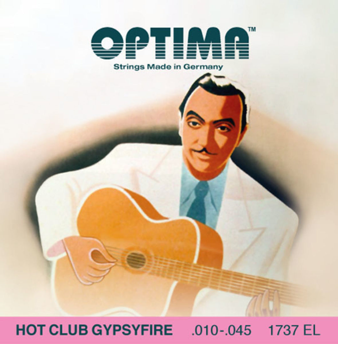 Optima Saiten für Akustikgitarren Hot Club Gypsyfire versilbert - Set (1737EL)