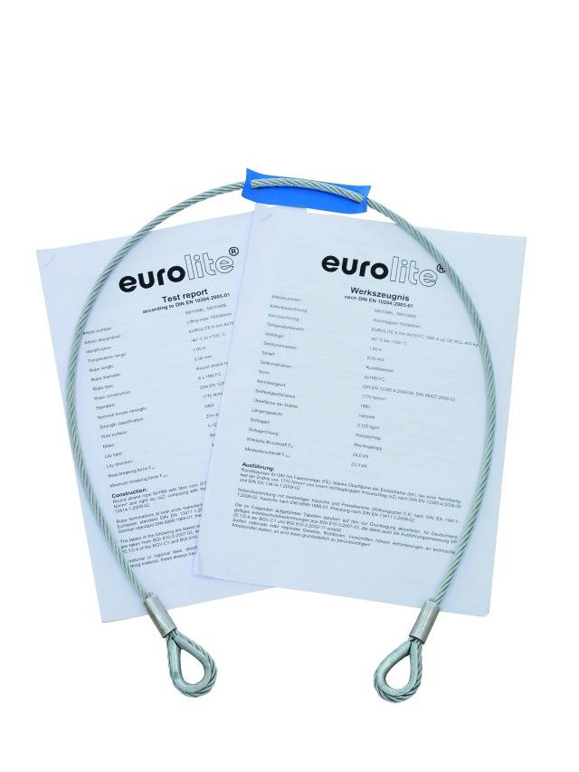 Steel rope 100cm (15 kg) 4mm