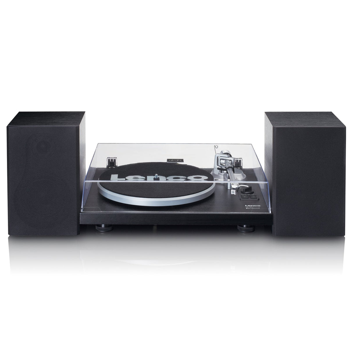 Lenco LS-500 Turntable with Speakers (Black)
