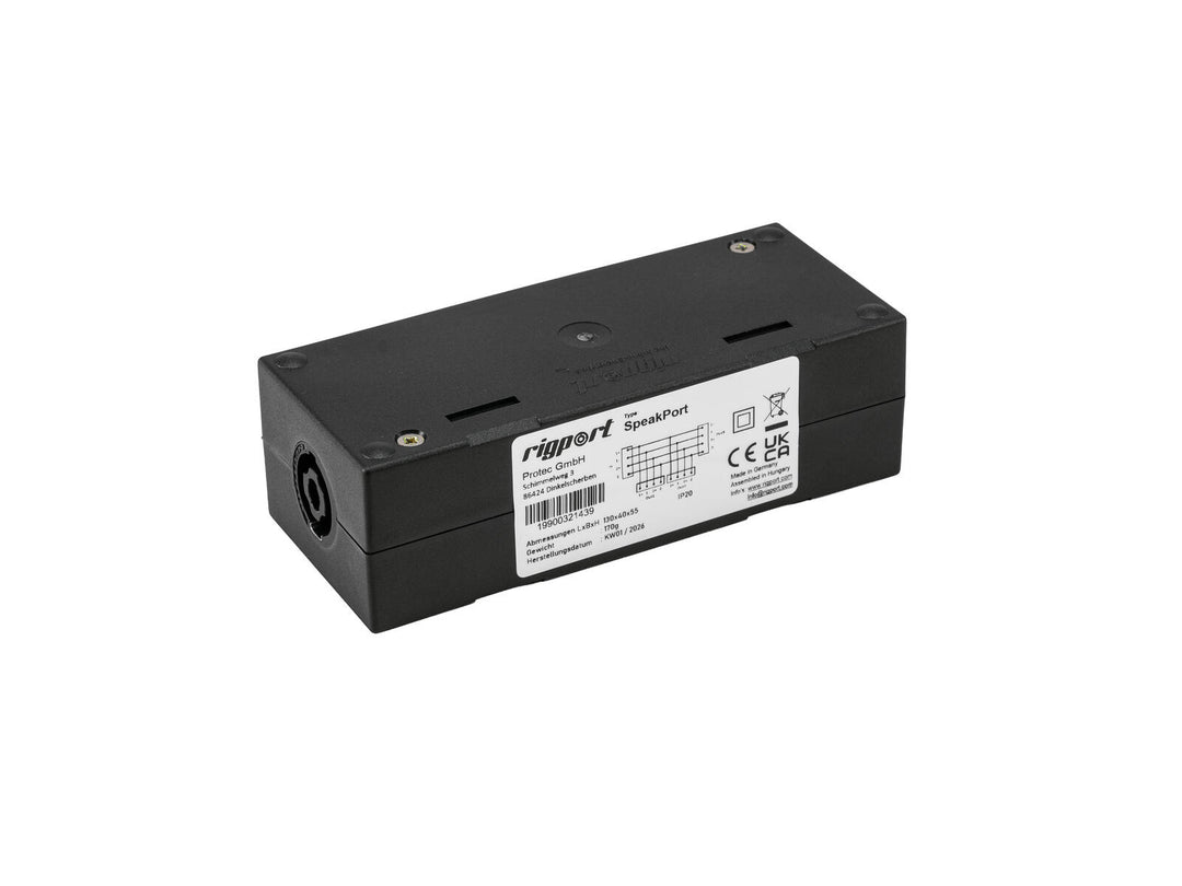 RIGPORT SPEAKPORT SPEAKON SPEAKON-EIN-/AUSGANG 2x SPEAKON BREAKOUT