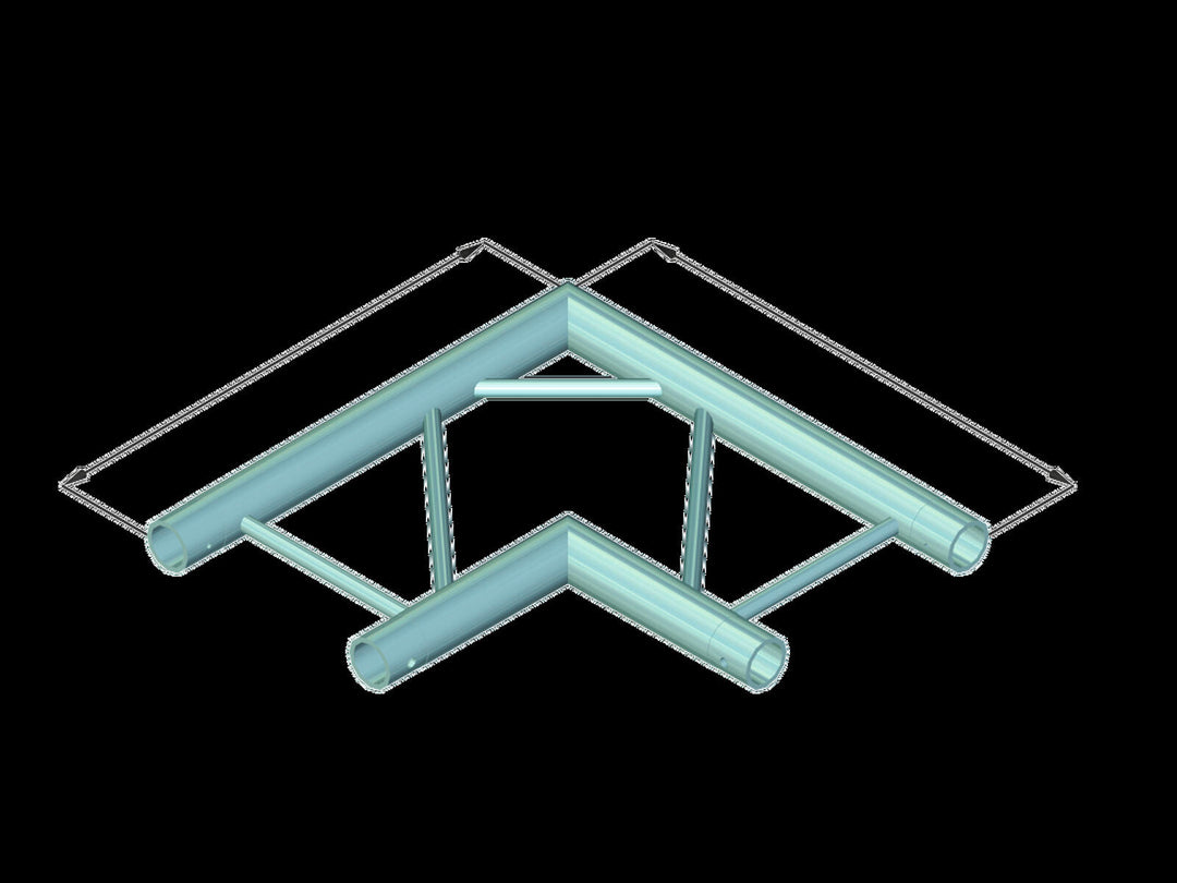 ALUTRUSS BILOCK BQ2-PAC21H 2-Wege-Ecke 90°