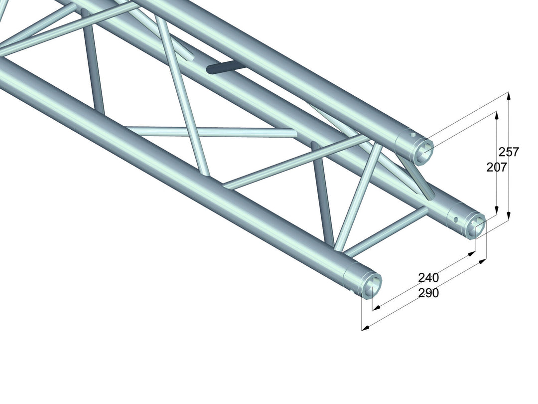 ALUTRUSS TRILOCK 6082-5000 3-Wege-Traverse