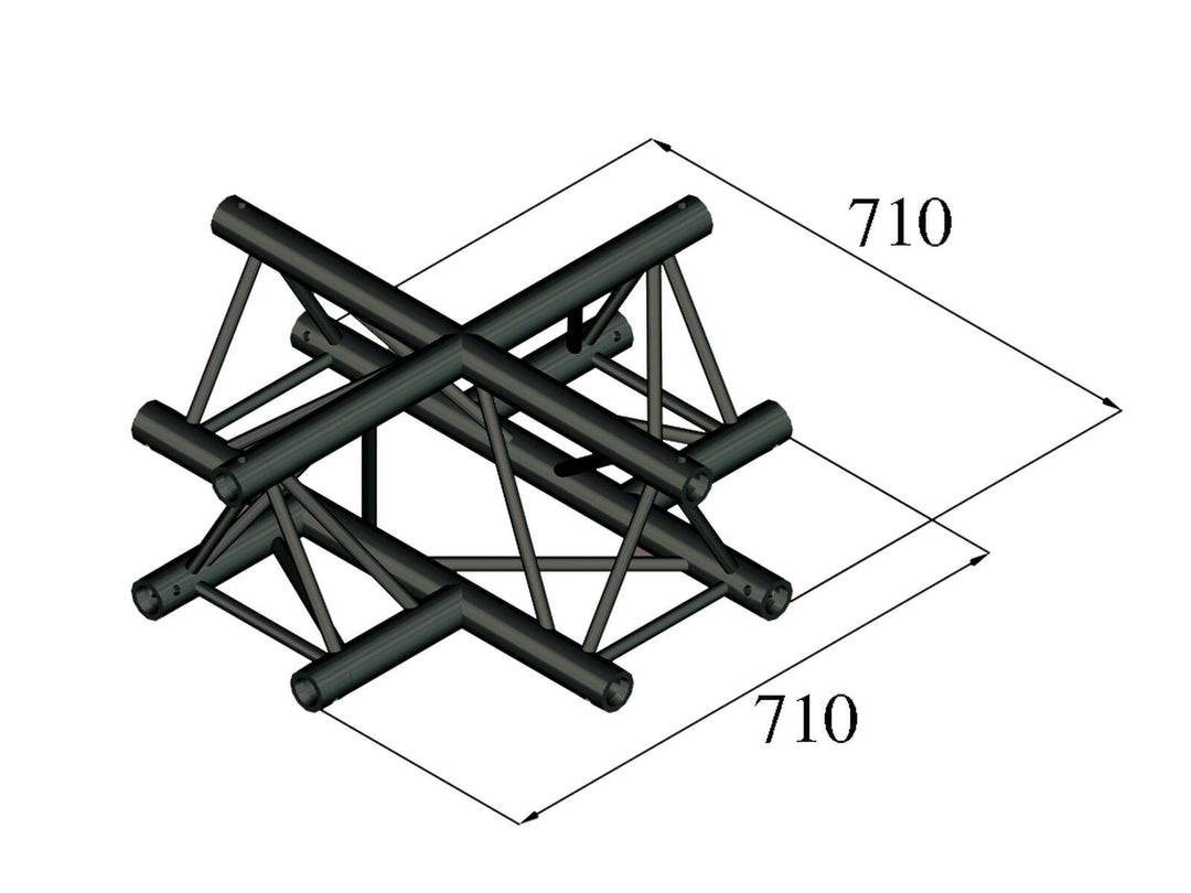 ALUTRUSS TRILOCK S-PAC-41 4-Wege-Kreuz