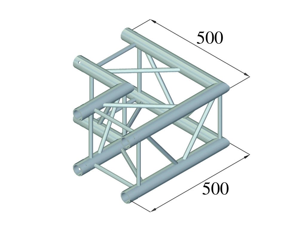 Alutruss QUADLOCK 6082C-21 2-Wege Ecke (90°)