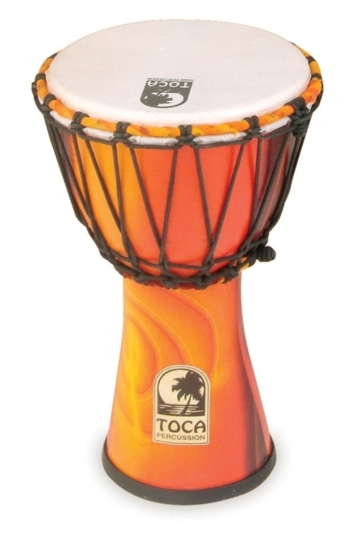 Toca Djembe Freestyle Rope Tuned - Fiesta (SFDJ-9F)