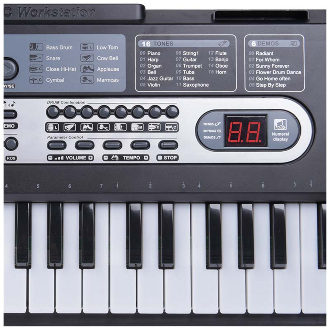 keyboard mit Mikrofone – 61 Tasten für Kinder