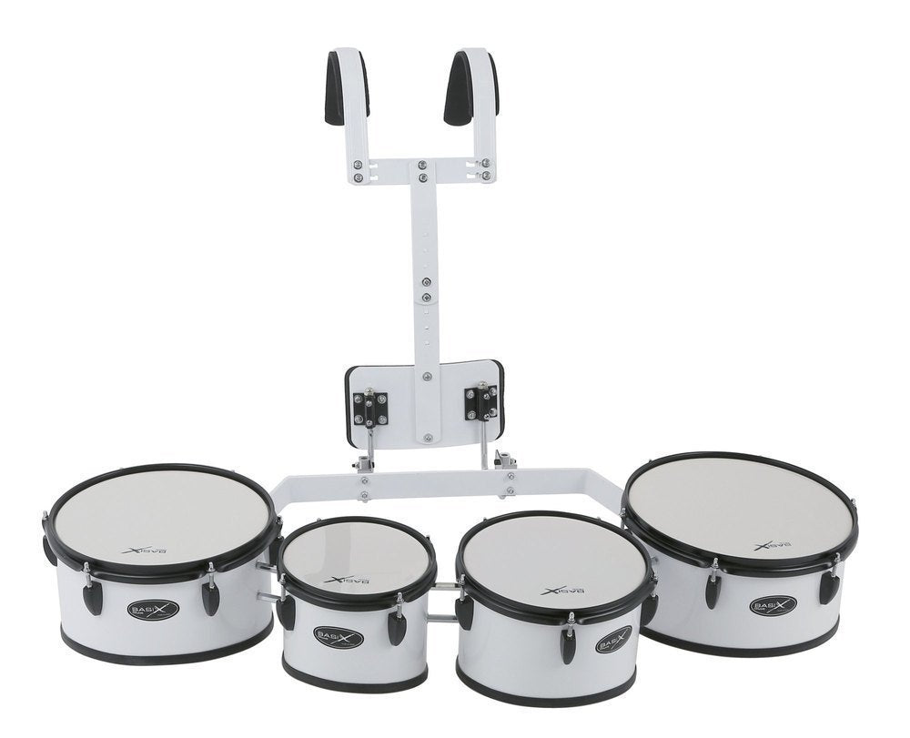 Basix Quad-Tom-Set für Marsch, 8", 10", 12" und 13"