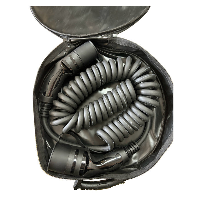 Spiralladekabel Typ 2 16A 3-phasig 5 Meter