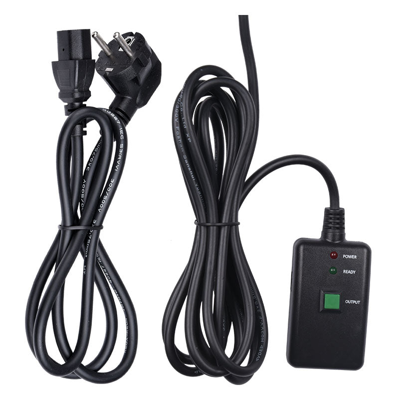 Light4Me Black 900 Nebelmaschine 700W mit kabelgebundener Fernbedienung