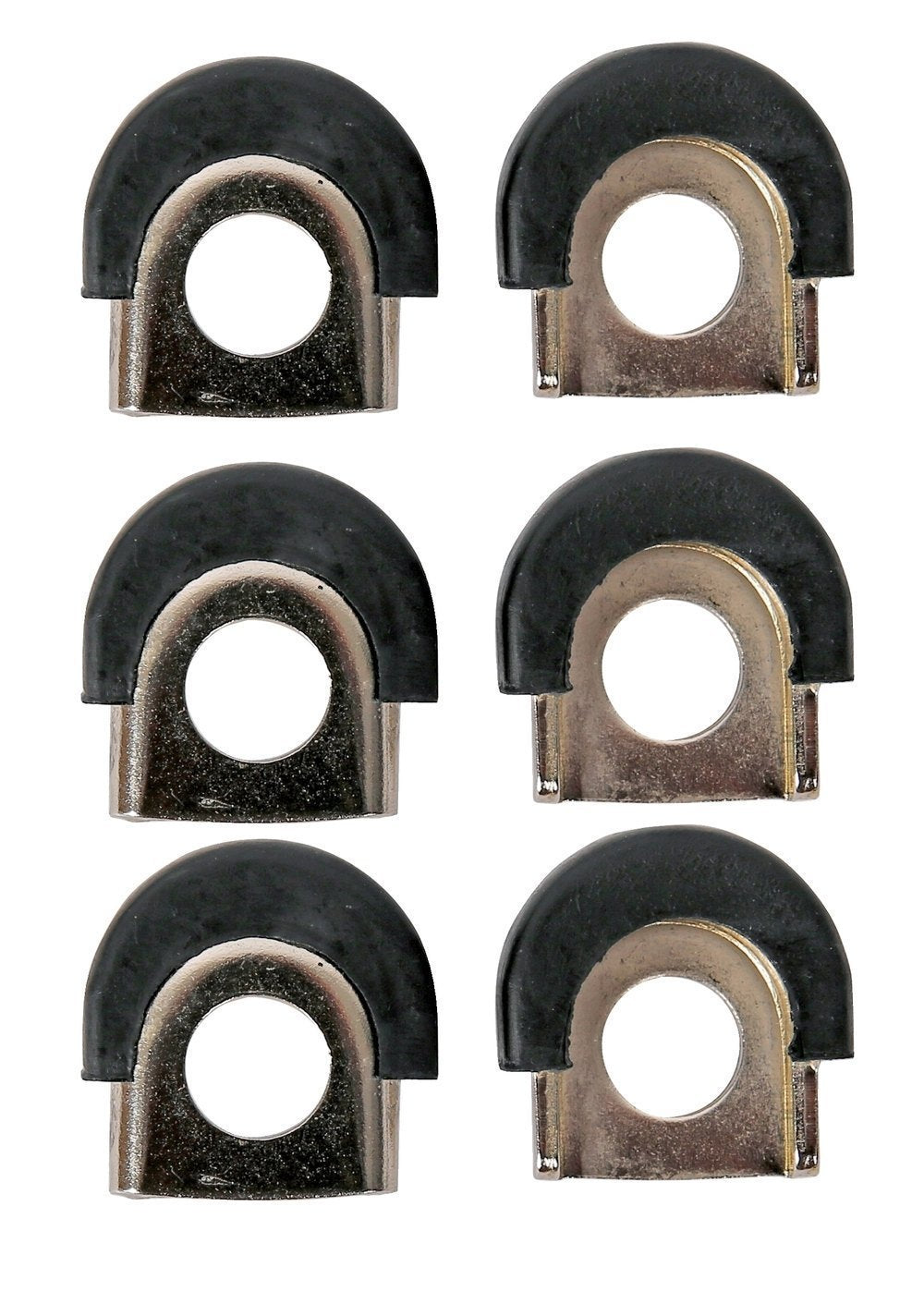 LP628G-C Procare Schalenprotektoren für congas, 3/8" Loch, Chrom, 6 Stück
