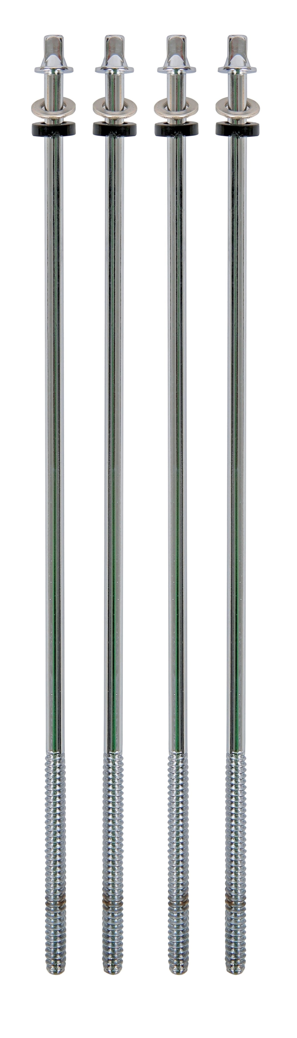 Latin Percussion Spann rods Brasilianische Repinique - LP3110 LP3112 - Chrom, 4 Stück (LP3921)