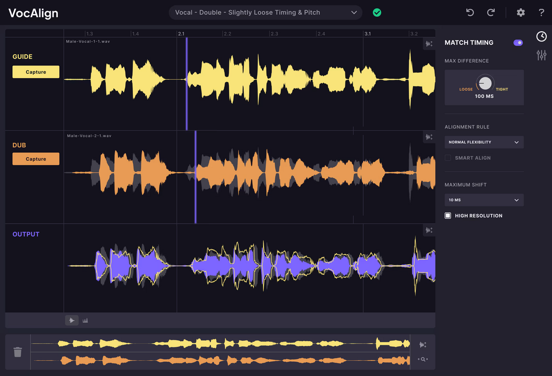 VocAlign Standard Upgrade