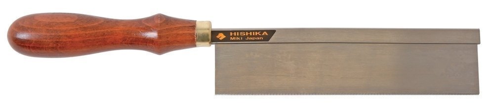 Dick japanische Feinzahnsäge, Klinge 165 mm und 0,30 mm dick