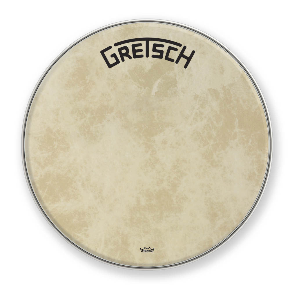 Gretsch Fiberskyn Resonanzfell 26" für bassdrum, Logo