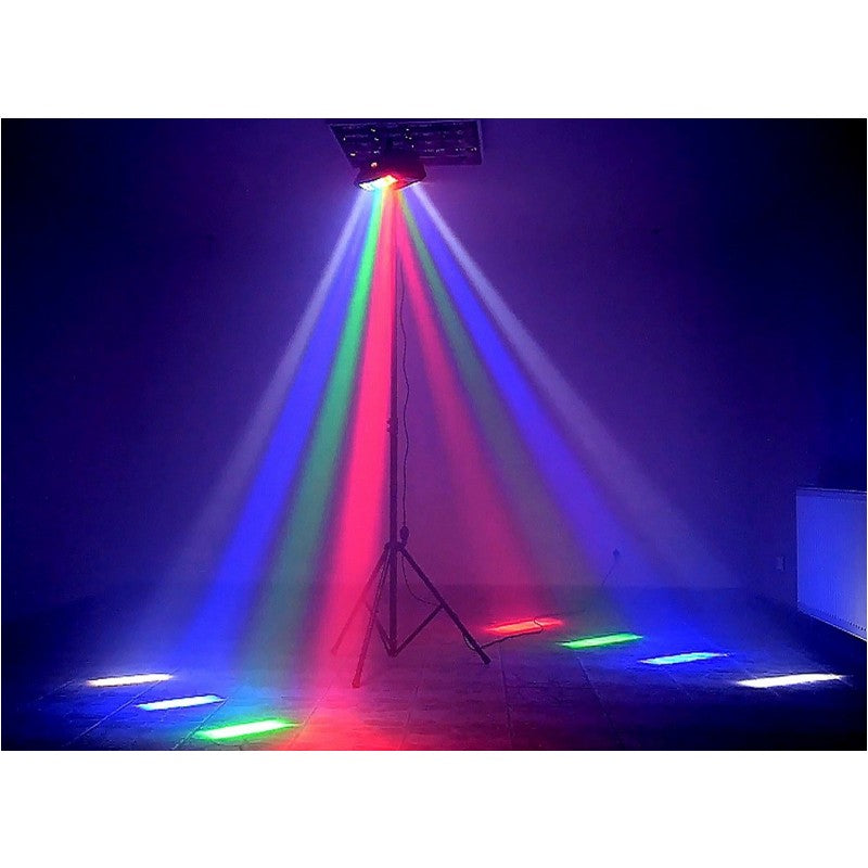 LIGHT4ME SPIDER MKII TURBO LED Lichteffekt 8x3W RGBW