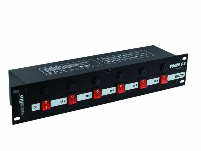 Eurolite Board 6-S Schalter Panel